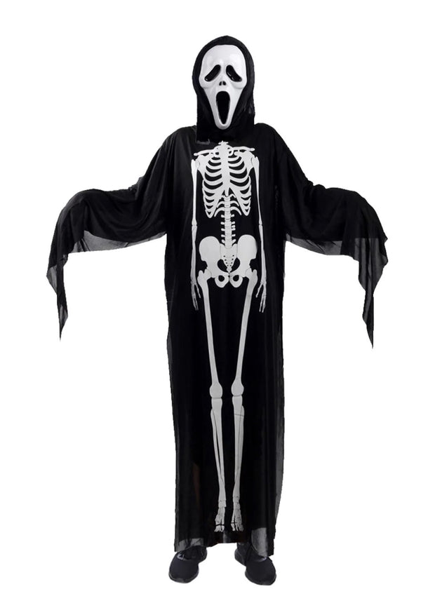 Adult Skeleton Ghoul Costume